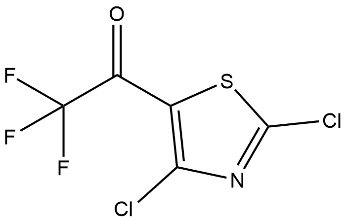 1-(2,4-dichlorothiazol-5-yl)-2,2,2-trifluoroethanone Structure