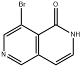 2,6-Naphthyridin-1(2H)-one, 8-bromo- Structure