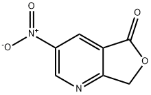 3-硝基呋喃并[3,4-B]吡啶-5(7H)-酮 结构式