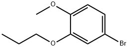 4-溴-1-甲氧基-2-丙氧基苯 结构式