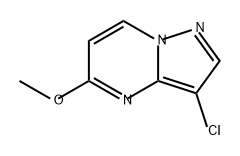 Pyrazolo[1,5-a]pyrimidine, 3-chloro-5-methoxy- Struktur