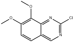 Quinazoline, 2-chloro-7,8-dimethoxy- Struktur