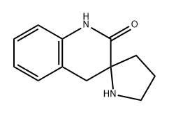 Spiro[pyrrolidine-2,3'(2'H)-quinolin]-2'-one, 1',4'-dihydro- Struktur