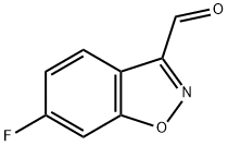 1,2-Benzisoxazole-3-carboxaldehyde, 6-fluoro- Struktur