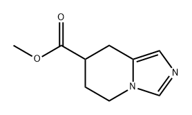 5,6,7,8-四氢咪唑并[1,5-A]吡啶-7-羧酸甲酯 结构式
