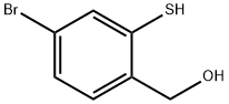 Benzenemethanol, 4-bromo-2-mercapto- Structure
