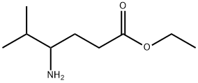 4-氨基-5-甲基己酸乙酯 结构式