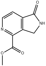1-氧代-2,3-二氢-1H-吡咯并[3,4-C]吡啶-4-羧酸甲酯,1824438-79-0,结构式