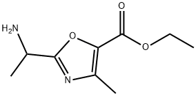 ethyl
2-(1-aminoethyl)-4-methyl-1,3-oxazole-5-carboxyla
te,1824459-02-0,结构式