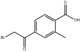 4-(2-溴)乙酰基-2-甲基苯甲酸