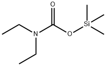 Carbamic acid, N,N-diethyl-, trimethylsilyl ester Struktur