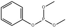Phosphorous acid, dimethyl phenyl ester Struktur