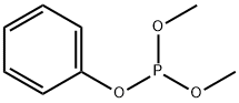 Phosphorous acid, dimethyl phenyl ester 化学構造式