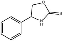 2-Oxazolidinethione, 4-phenyl- Struktur