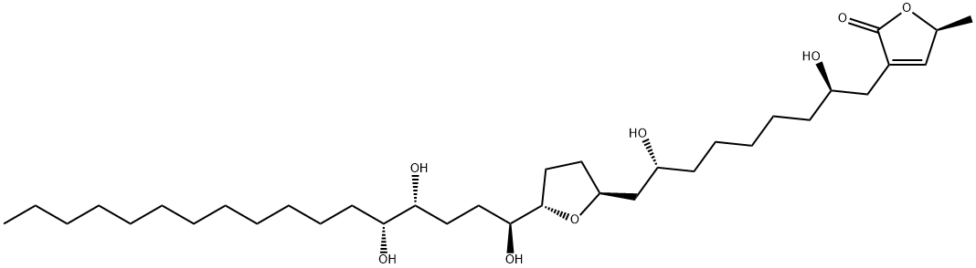 Annopentocin A 结构式