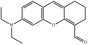 6-(diethylamino)-2,3-dihydro-1H-xanthene-4-carbaldehyde,1846576-70-2,结构式