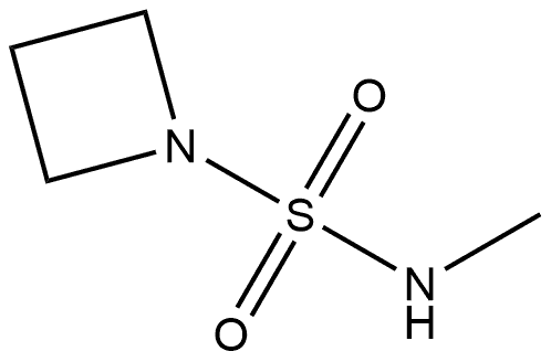 N-methylazaetidine-1-sulfonamide Structure
