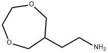 2-(1,4-dioxepan-6-yl)ethan-1-amine 结构式