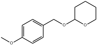 2H-Pyran, tetrahydro-2-[(4-methoxyphenyl)methoxy]- Struktur