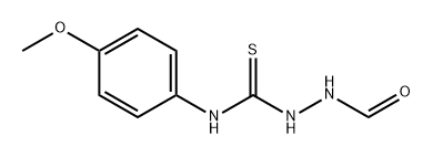 Hydrazinecarbothioamide, 2-formyl-N-(4-methoxyphenyl)-