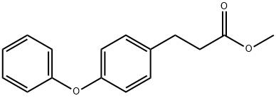 Benzenepropanoic acid, 4-phenoxy-, methyl ester Struktur