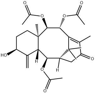 紫杉宁A,18530-09-1,结构式