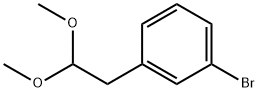 1-溴-3-(2,2-二甲氧基乙基)苯 结构式