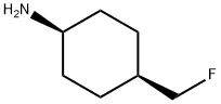 顺式-4-(氟甲基)环己胺,185815-66-1,结构式