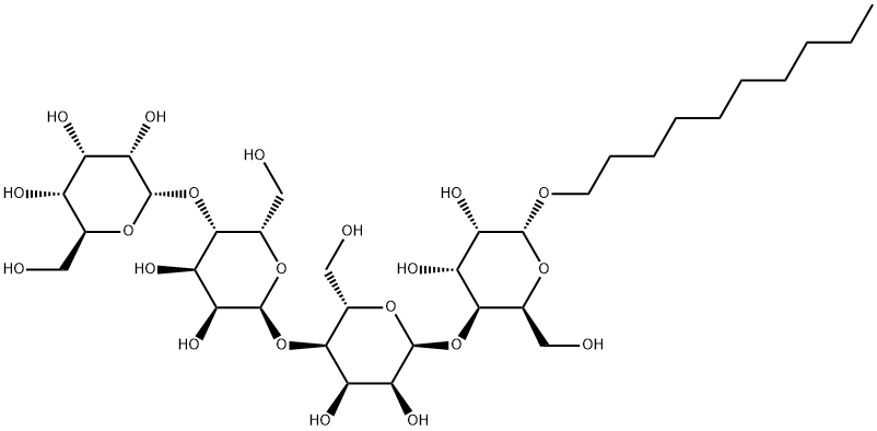Lac beta(1-4)Lac-beta-C10 Struktur