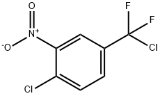 1-chloro-4-(chlorodifluoromethyl)-2-nitrobenzene Structure