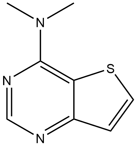 N,N-Dimethylthieno[3,2-d]pyrimidin-4-amine Structure