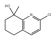 2-氯-8-甲基-5,6,7,8-四氢喹啉-8-醇, 1864774-51-5, 结构式