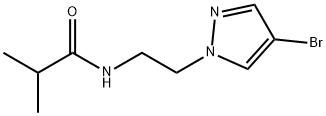 1865233-15-3 Propanamide, N-[2-(4-bromo-1H-pyrazol-1-yl)ethyl]-2-methyl-