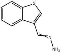 Benzo[b]thiophene-3-carboxaldehyde, hydrazone Structure
