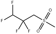 Propane, 1,1,2,2-tetrafluoro-3-(methylsulfonyl)- Struktur