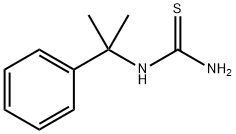 1-(2-Phenylpropan-2-yl)thiourea 化学構造式