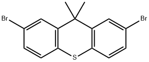 9H-Thioxanthene, 2,7-dibromo-9,9-dimethyl- Structure