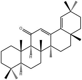 Oleana-12,18-dien-11-one (8CI),18674-25-4,结构式
