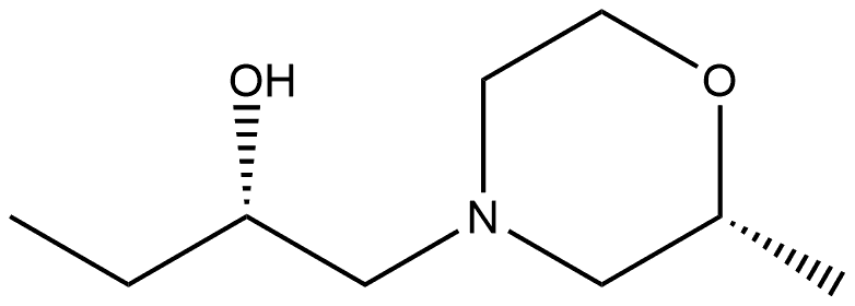 4-Morpholineethanol,α-ethyl-2-methyl-,(αS,2R)-|