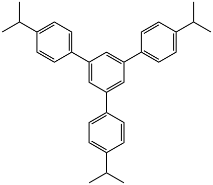 1,1':3',1''-Terphenyl, 4,4''-bis(1-methylethyl)-5'-[4-(1-methylethyl)phenyl]- Structure