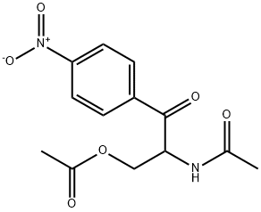 Acetamide, N-[1-[(acetyloxy)methyl]-2-(4-nitrophenyl)-2-oxoethyl]-