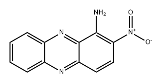 1-Phenazinamine, 2-nitro- Structure
