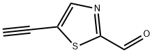 5-Ethynyl-2-thiazolecarboxaldehyde Struktur