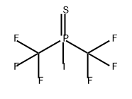 Phosphinothioic iodide, bis(trifluoromethyl)- (8CI)