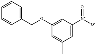 1-(benzyloxy)-3-methyl-5-nitrobenzene 结构式