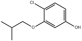 4-chloro-3-(2-methylpropoxy)phenol 结构式