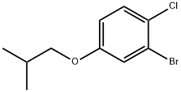 2-溴-1-氯-4-异丁氧基苯, 1881320-79-1, 结构式