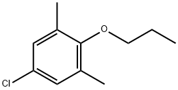 5-chloro-1,3-dimethyl-2-propoxybenzene Struktur