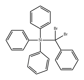 Silane, (dibromophenylmethyl)triphenyl- (9CI)