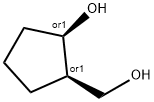 Cyclopentanemethanol, 2-hydroxy-, (1R,2R)-rel- 结构式